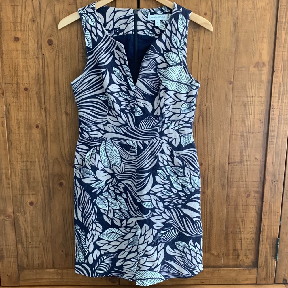 Banana Republic linen dress